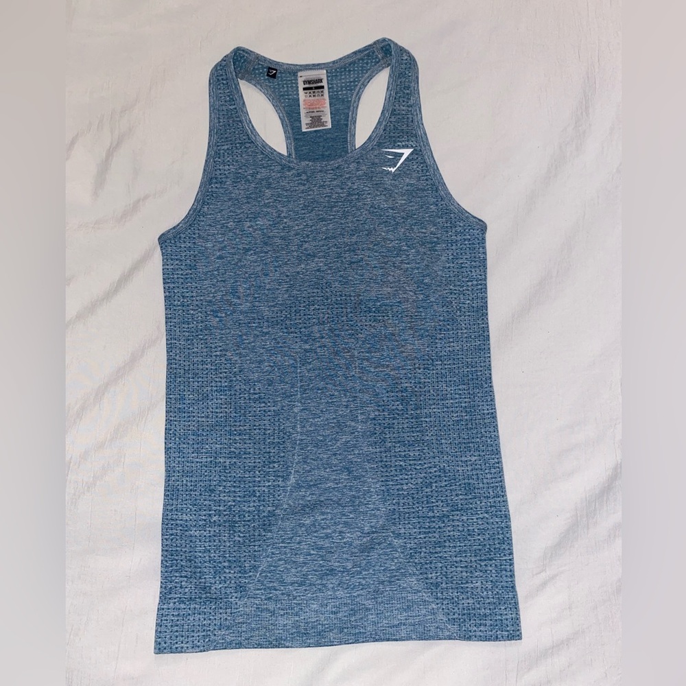 Gymshark tank blue
